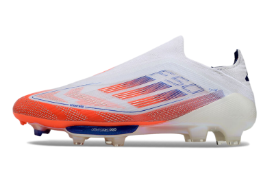 Adidas F50+ Lightstrike Pro Laceless FG Low-Tops Football Boots - Red/White/Blue
