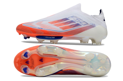 Adidas F50+ Lightstrike Pro Laceless FG Low-Tops Football Boots - Red/White/Blue