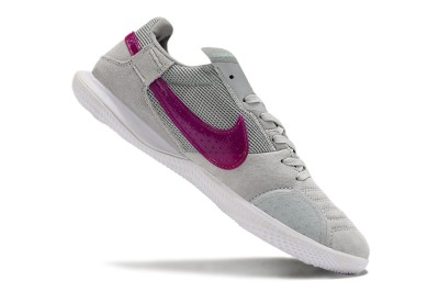 Nike Street Gato IC Low-Tops Football Shoes - Grey/Red/White