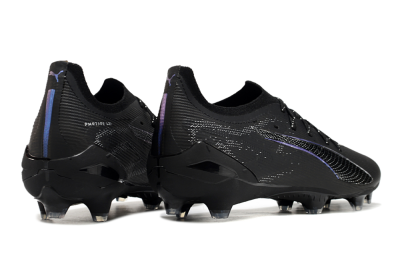 Puma Ultra 5 Ultimate FG Low-Tops Football Boots - Black/Silver/Blue