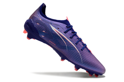 Puma Ultra 5 Ultimate FG Low-Tops Football Boots - Blue/Pink/White