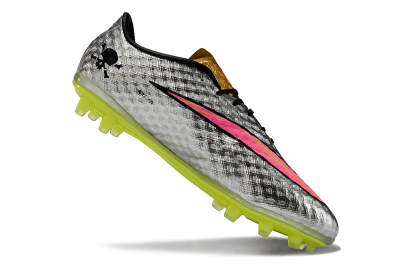 Neymar x Nike Hypervenom Phantom Liquid Diamond FG Low-Tops Football Boots - Silver/Yellow/Pink/Gold