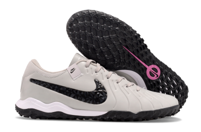 Nike Tiempo Legend 10 Pro TF Low-Tops Football Shoes - Beige/Black/White