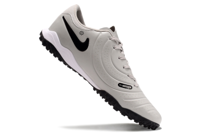 Nike Tiempo Legend 10 Pro TF Low-Tops Football Shoes - Beige/Black/White