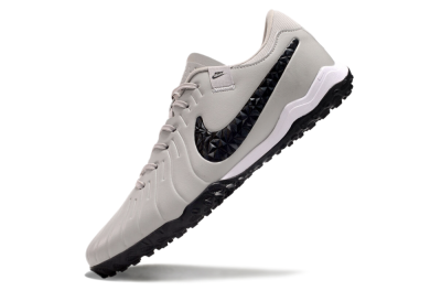 Nike Tiempo Legend 10 Pro TF Low-Tops Football Shoes - Beige/Black/White