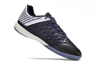 Nike Lunar Gato 2 IC Low-Tops Football Shoes - Black/White/Yellow