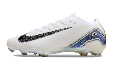 Nike Air Zoom Mercurial Vapor 16 Elite FG Low-Tops Football Boots - White/Black/Blue/Gold