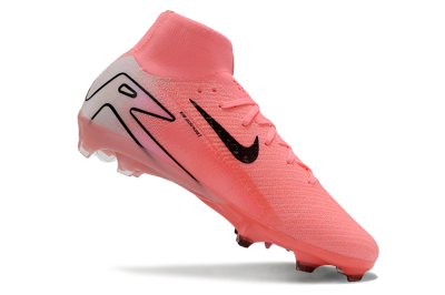Nike Air Zoom Mercurial Superfly 10 FG Low-Tops Football Boots - Pink/White/Black