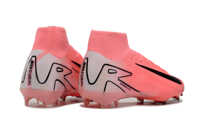 Nike Air Zoom Mercurial Superfly 10 FG Low-Tops Football Boots - Pink/White/Black