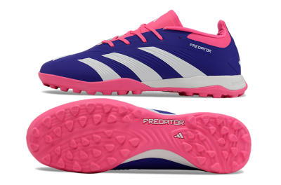Adidas Predator 24 Elite TF Low-Tops Football Shoes - Blue/White/Pink