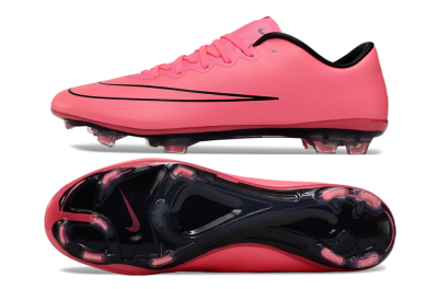 Nike Mercurial Vapor 10 FG Low-Tops Football Boots - Pink/Black