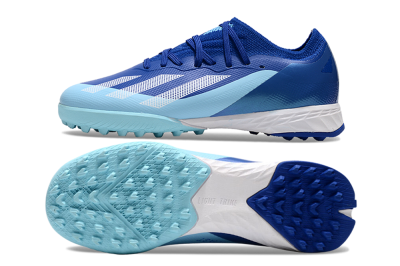 Adidas X Speedportal.1 TF Low-Tops Football Shoes - Blue/White/Jade