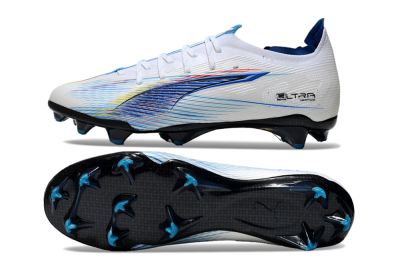 Puma Ultra 5 Ultimate FG Low-Tops Football Boots - Blue/White/Black