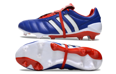 Adidas Predator Mutator Mania Tormentor Tongue FG Low-Tops Football Boots - Blue/White/Red