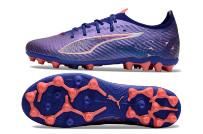 Puma Ultra 5 Ultimate MG Low-Tops Football Boots - Purple/Red/White