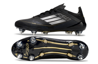 Adidas F50 Elite SG Low-Tops Football Boots - Black/White