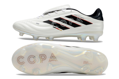 Adidas Copa Pure 2 Elite FG Low-Tops Football Boots - White/Black/Red