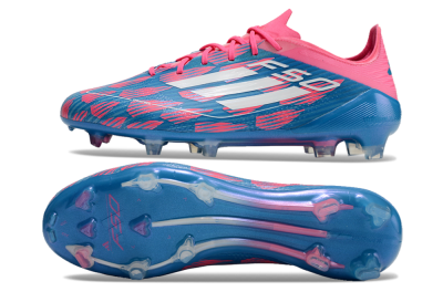 Adidas F50 Elite FG Low-Tops Football Boots - Blue/Red/White