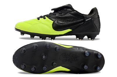 Nike The Premier 3 FG Low-Tops Football Boots - Yellow/Black/White