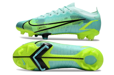 Nike Mercurial Vapor 14 Elite FG Low-Tops Football Boots - Green/Black/Yellow