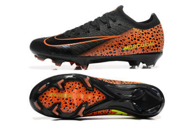 Nike Air Zoom Mercurial Vapor 16 Elite FG Low-Tops Football Boots - Black/Orange/Yellow