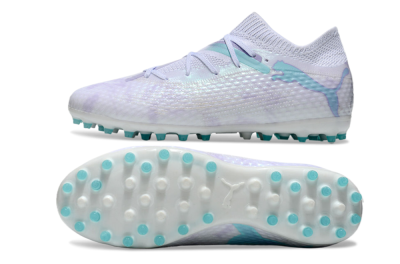 Puma Future Ultimate MG Low-Tops Football Boots - Beige/Jade/Purple
