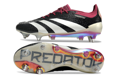 Adidas Predator Elite 24 SG Low-Tops Football Boots - Black/White/Red