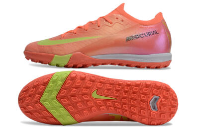 Nike Air Zoom Mercurial Vapor 15 Elite TF Low-Tops Football Shoes - Red/Yellow/White