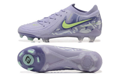 Nike Phantom Luna Elite FG Low-Tops Football Boots - Purple/Yellow/White