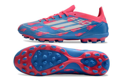 Adidas F50 Elite MG Low-Tops Football Boots - Blue/White/Red