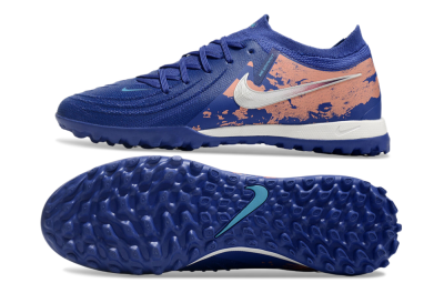 Nike Phantom GX 2 Elite TF Low-Tops Football Shoes - Blue/White/Red