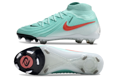 Nike Phantom Luna Elite FG High-Tops Football Boots - Jade/Red/White