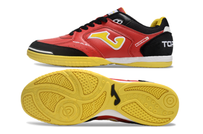 Joma Top Flex IC Low-Tops Football Shoes - Red/Yellow/Black