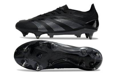 Adidas Predator 24 Elite SG Low-Tops Football Boots - Black/Silver
