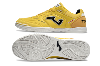Joma Top Flex IC Low-Tops Football Shoes - Yellow/Black/Silver