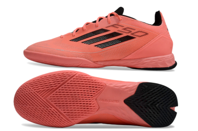Adidas F50 Pro IC Low-Tops Football Shoes - Red/Black
