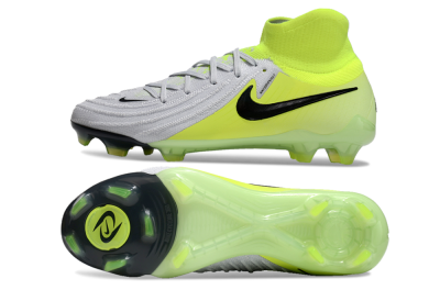 Nike Phantom Luna Elite FG High-Tops Football Boots - Grey/Yellow/Black
