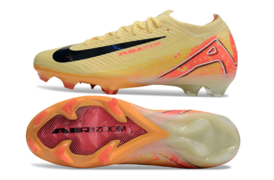 Nike Air Zoom Mercurial Vapor 16 Elite FG Low-Tops Football Boots - Yellow/Black/Pink