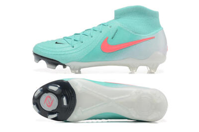 Nike Phantom Luna Elite FG High-Tops Football Boots - Jade/Red/White