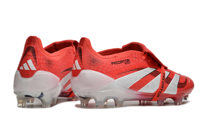 Adidas Predator Elite Foldover Tongue 2025 Pure Victory FG Low-Tops Football Boots - Lucid Red/White/Black