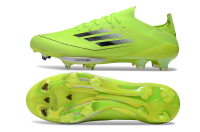 Adidas F50+ Lightstrike Elite FG Low-Tops Football Boots - Yellow/Black/Silver