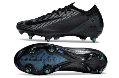 Nike Air Zoom Mercurial Vapor 16 Elite SG Low-Tops Football Boots - Black/Silver/Blue