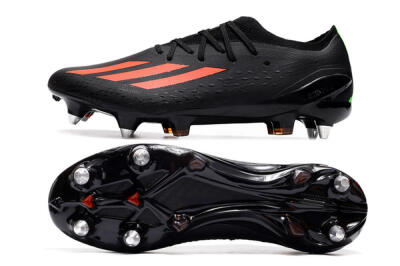 Adidas X Speedflow.1 SG Low-Tops Football Boots - Black/Red/Silver