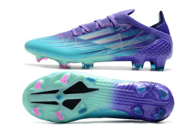 Adidas X Speedflow.1 Messi FG Low-Tops Football Boots - Jade/Purple/Pink