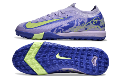 Nike Air Zoom Mercurial Vapor 16 Elite TF Low-Tops Football Shoes - Purple/Yellow/White