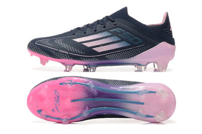 Adidas F50 Elite FG Low-Tops Football Boots - Blue/Pink/Purple