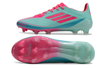 Adidas F50 Elite FG Low-Tops Football Boots - Jade/Red/Blue