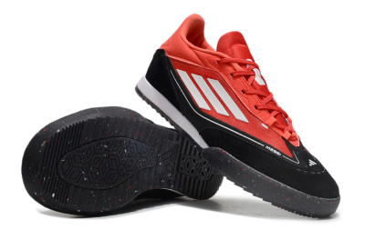 Adidas F50 Elite Messi IC Low-Tops Football Shoes - Red/White/Black