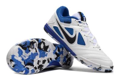 Supreme x Nike SB Gato IC Low-Tops Football Shoes - White/Blue/Black