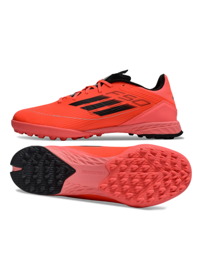 Adidas F50 Pro TF Low-Tops Football Shoes - Red/Black
